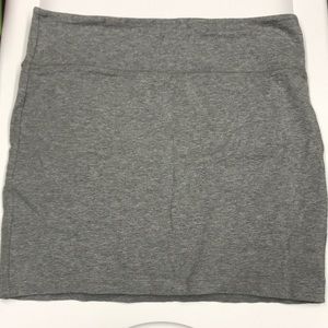 Gray Mini Skirt